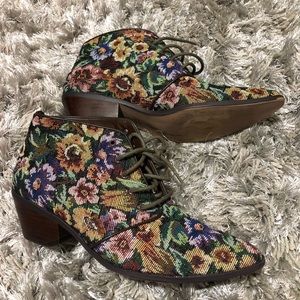 Floral Booties